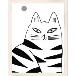 Ramme Liv Hvid 30x40 cm - Passepartout Hvid 22x32 cm