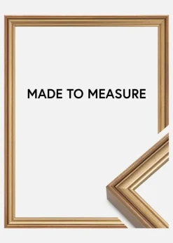 Ramme Loki Guld - Valgfri Størrelse (Akrylglas)