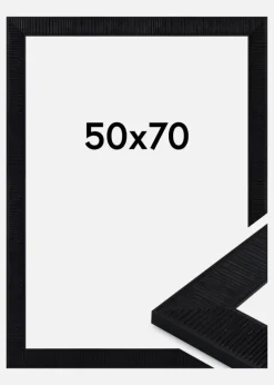 Ramme Lund Akrylglas Sort 50x70 cm