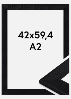 Ramme Lund Akrylglas Sort 42x59.4 cm (A2)