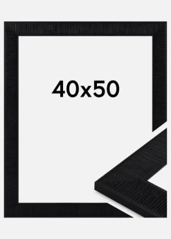 Ramme Lund Akrylglas Sort 40x50 cm