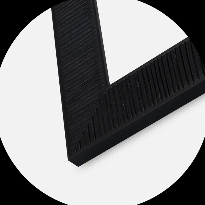 Ramme Lund Akrylglas Sort 40x50 cm