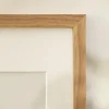 Ramme Massiv Eg 59,4x84 cm - Passepartout Hvid 47x75 cm