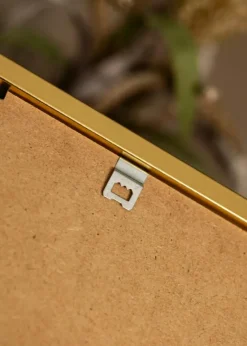 Ramme Minerva Guld 20x20 cm - Passepartout Hvid 15x15 cm