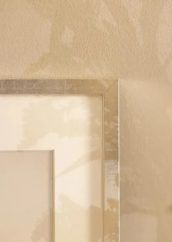 Ramme Minerva Sølv 50x50 cm - Passepartout Hvid 39x39 cm