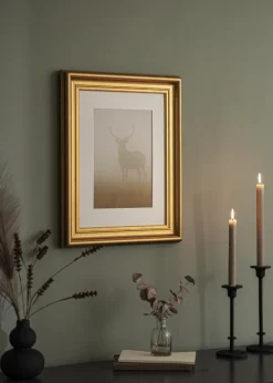 Ramme Mora Premium Guld - Valgfri Størrelse (Plexiglas)