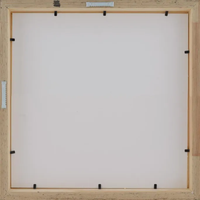 Ramme Mora Premium Sort 50x50 cm - Passepartout Hvid 35x35 cm