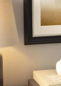 Ramme Mora Premium Sort-Sølv - Valgfri Størrelse (Plexiglas)