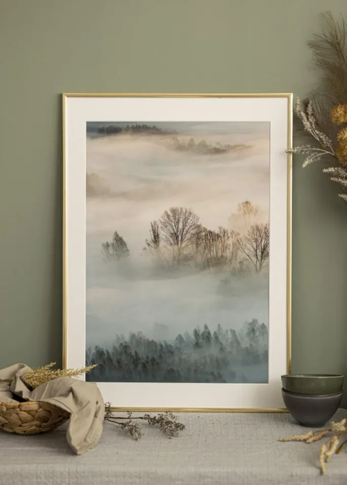 Ramme New Lifestyle Akrylglas Guld 60x90 cm