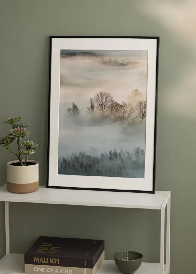 Ramme New Lifestyle Akrylglas Mat Sort 60x90 cm