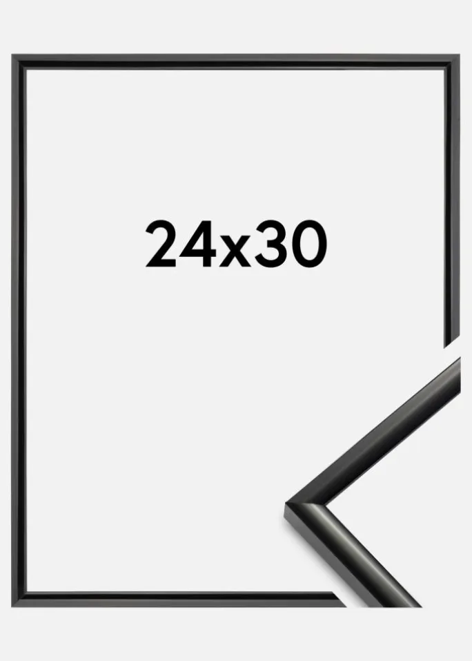 Ramme New Lifestyle Akrylglas Sort 24x30 cm