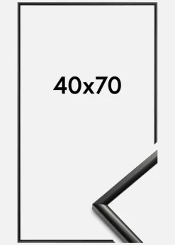 Ramme New Lifestyle Akrylglas Sort 40x70 cm