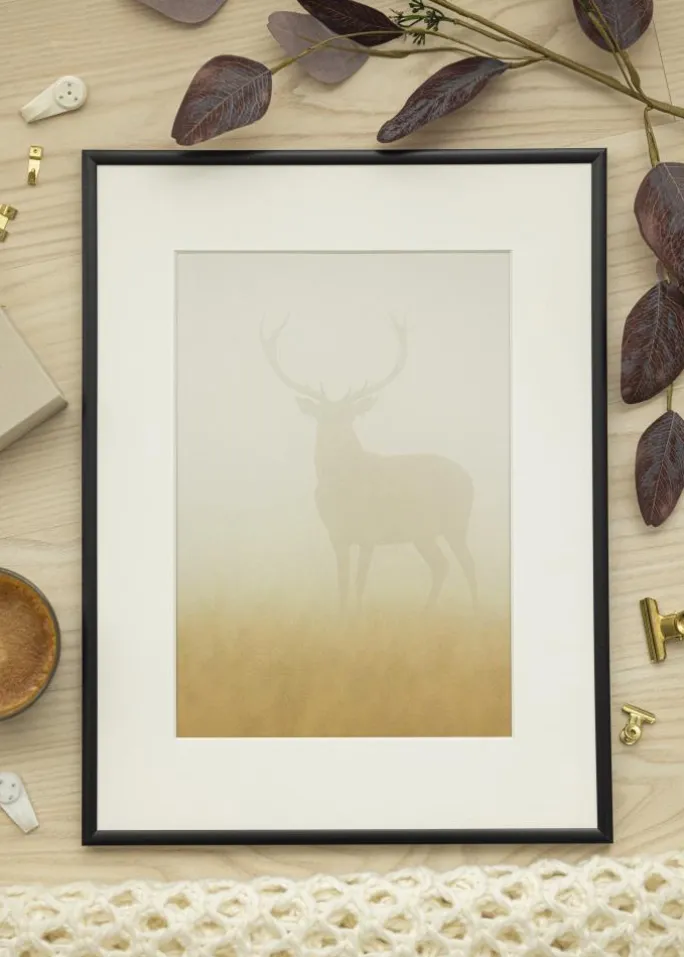 Ramme New Lifestyle Akrylglas Mat Sort 40x50 cm