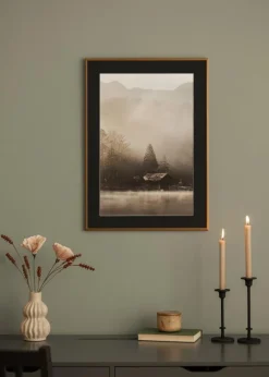 Ramme New Lifestyle Bronze 70x100 cm - Passepartout Sort 61x91,5 cm