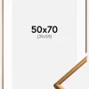 Ramme New Lifestyle Bronze 50x70 cm - Passepartout Hvid 40x60 cm