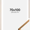 Ramme New Lifestyle Bronze 70x100 cm - Passepartout Hvid 59,4x84 cm (A1)