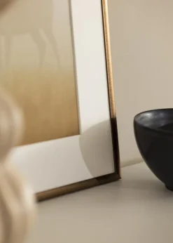 Ramme New Lifestyle Bronze 70x100 cm - Passepartout Hvid 59,4x84 cm (A1)