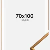 Ramme New Lifestyle Bronze 70x100 cm - Passepartout Hvid 62x85 cm