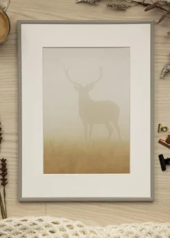 Ramme New Lifestyle Earth Grey 30x40 cm - Passepartout Hvid 21x30 cm