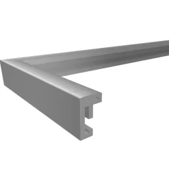 Ramme New Lifestyle Earth Grey 20x30 cm - Passepartout Sort 15x22 cm