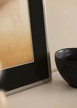 Ramme New Lifestyle Earth Grey 40x50 cm - Passepartout Sort 30x40 cm