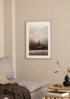 Ramme New Lifestyle Earth Grey 40x60 cm - Passepartout Hvid 32,9x48,3 cm (A3+)