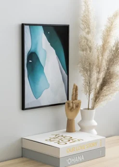 Ramme New Lifestyle Espresso Brown 70x100 cm - Passepartout Hvid 62x85 cm