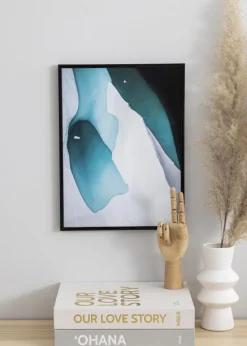 Ramme New Lifestyle Espresso Brown 70x100 cm - Passepartout Hvid 60x90 cm