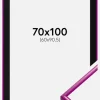 Ramme New Lifestyle Fuchsia 70x100 cm - Passepartout Sort 61x91,5 cm