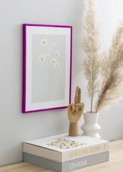 Ramme New Lifestyle Fuchsia 50x70 cm - Passepartout Sort 16x24 inches