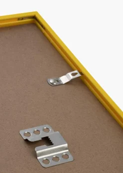 Ramme New Lifestyle Gul 40x50 cm - Passepartout Hvid 29,7x42 cm