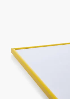 Ramme New Lifestyle Gul 50x70 cm - Passepartout Hvid 16x24 inches