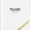 Ramme New Lifestyle Guld 70x100 cm - Passepartout Hvid 61x91,5 cm
