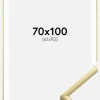 Ramme New Lifestyle Guld 70x100 cm - Passepartout Hvid 62x93 cm