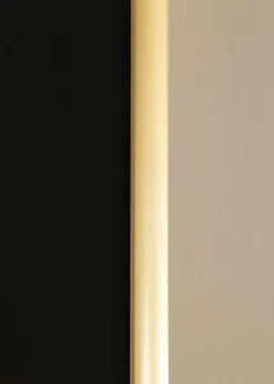 Ramme New Lifestyle Guld 40x60 cm - Passepartout Sort 25x50 cm