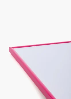 Ramme New Lifestyle Hot Pink 50x70 cm - Passepartout Hvid 40x60 cm
