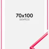Ramme New Lifestyle Hot Pink 70x100 cm - Passepartout Hvid 61x91,5 cm