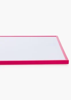 Ramme New Lifestyle Hot Pink 70x100 cm - Passepartout Hvid 61x91,5 cm