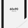 Ramme New Lifestyle Hvid 60x90 cm - Passepartout Sort 50x80 cm