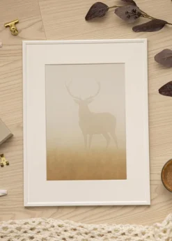 Ramme New Lifestyle Hvid 42x59,4 cm (A2) - Passepartout Hvid 25x38 cm