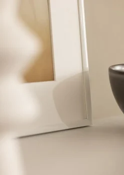 Ramme New Lifestyle Hvid 40x50 cm - Passepartout Hvid 30x40 cm