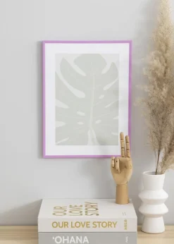 Ramme New Lifestyle Lys Lilla 30x40 cm - Passepartout Sort 8x12 inches