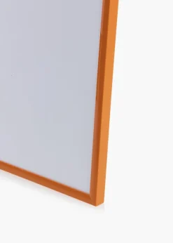 Ramme New Lifestyle Lys Orange 50x70 cm - Passepartout Sort 42x59,4 cm (A2)