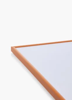 Ramme New Lifestyle Lys Orange 70x100 cm - Passepartout Hvid 61x91,5 cm