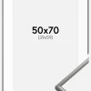 Ramme New Lifestyle Lysegrå 50x70 cm - Passepartout Hvid 40x60 cm