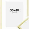 Ramme New Lifestyle Lysegul 30x40 cm - Passepartout Hvid 21x30 cm