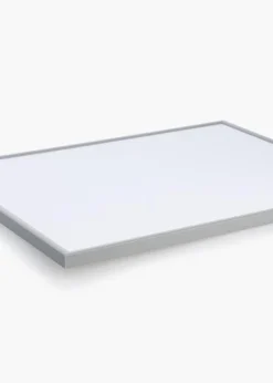 Ramme New Lifestyle Lysegrå 70x100 cm - Passepartout Hvid 60x90 cm