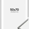 Ramme New Lifestyle Lysegrå 50x70 cm - Passepartout Hvid 42x59,4 cm (A2)