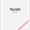 Ramme New Lifestyle Lyserød 70x100 cm - Passepartout Hvid 62x93 cm