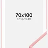 Ramme New Lifestyle Lyserød 70x100 cm - Passepartout Hvid 24x36 inches